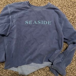 Blue Seaside Comfort Colors Sweatshirt